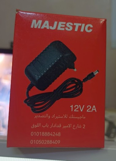 Adapter Receiver 12v 2A MAJESTIC